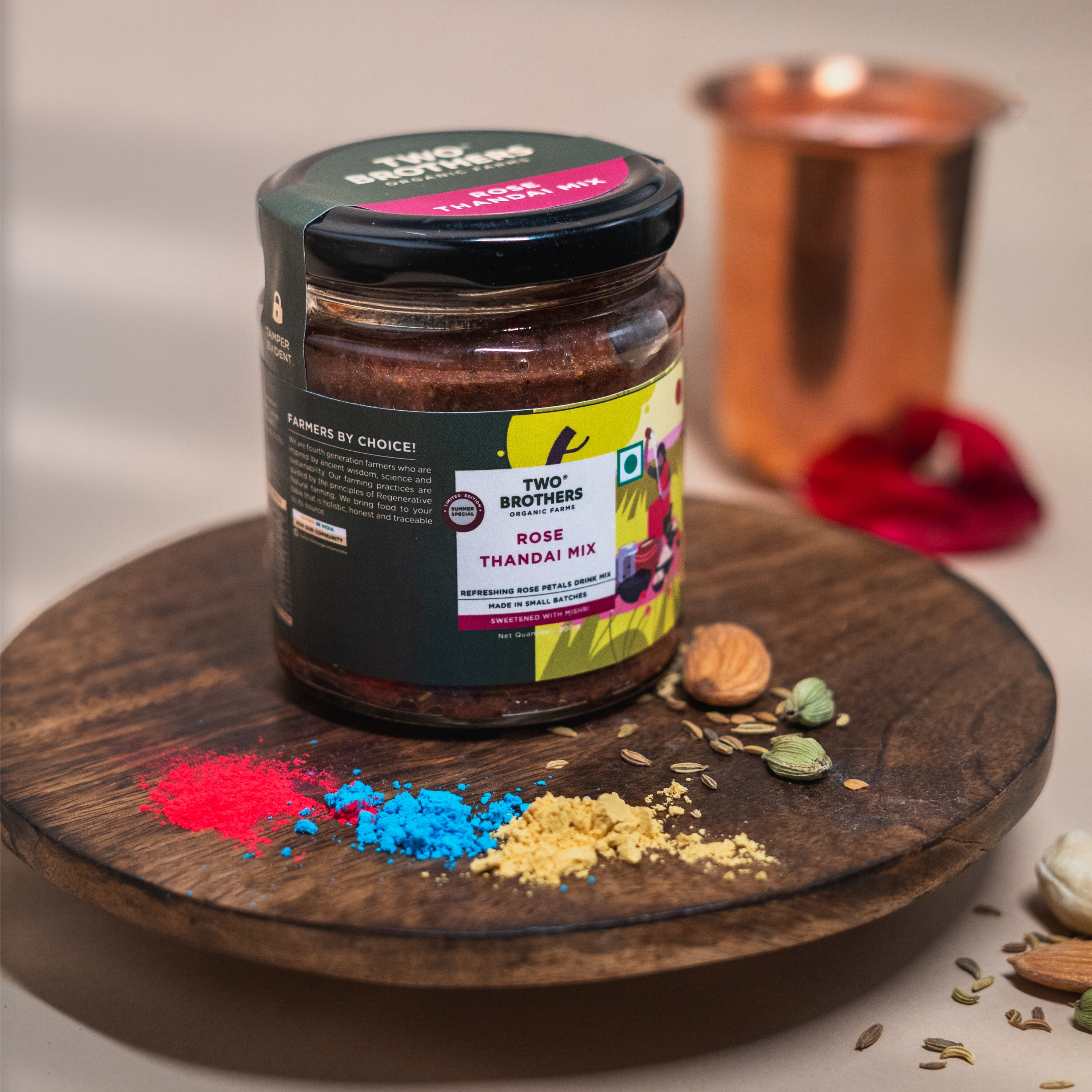 Buy Rose Thandai Mix Refreshing Taste