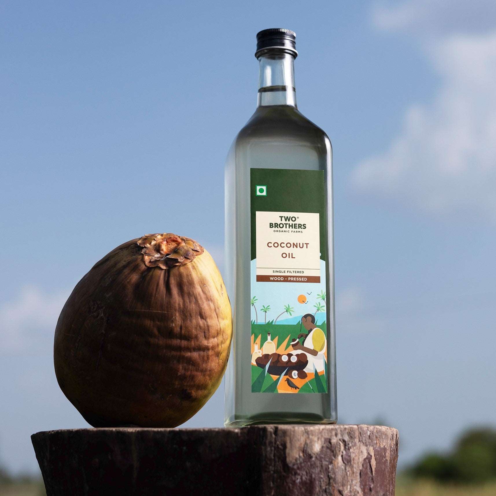 Buy Organic Coconut Oil, Wood-Pressed, Unrefined