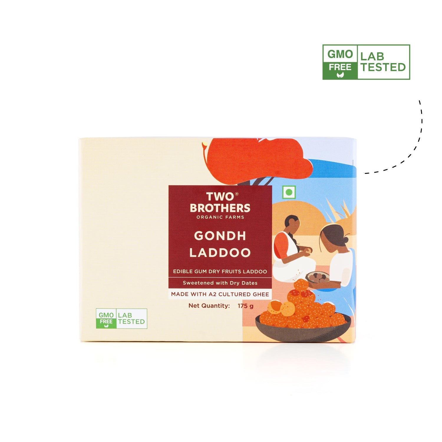 Buy Dink|Gondh (Edible Gum) Laddoo, No Sugar