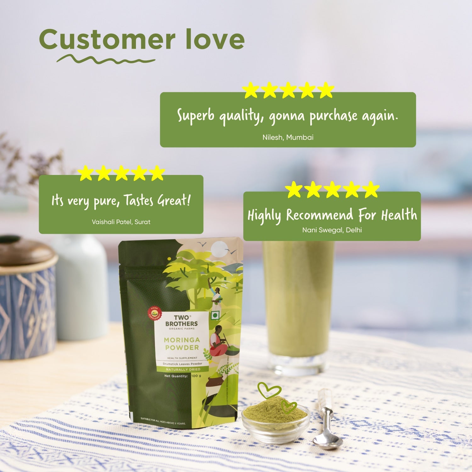 Moringa Powder - FREE GIFT