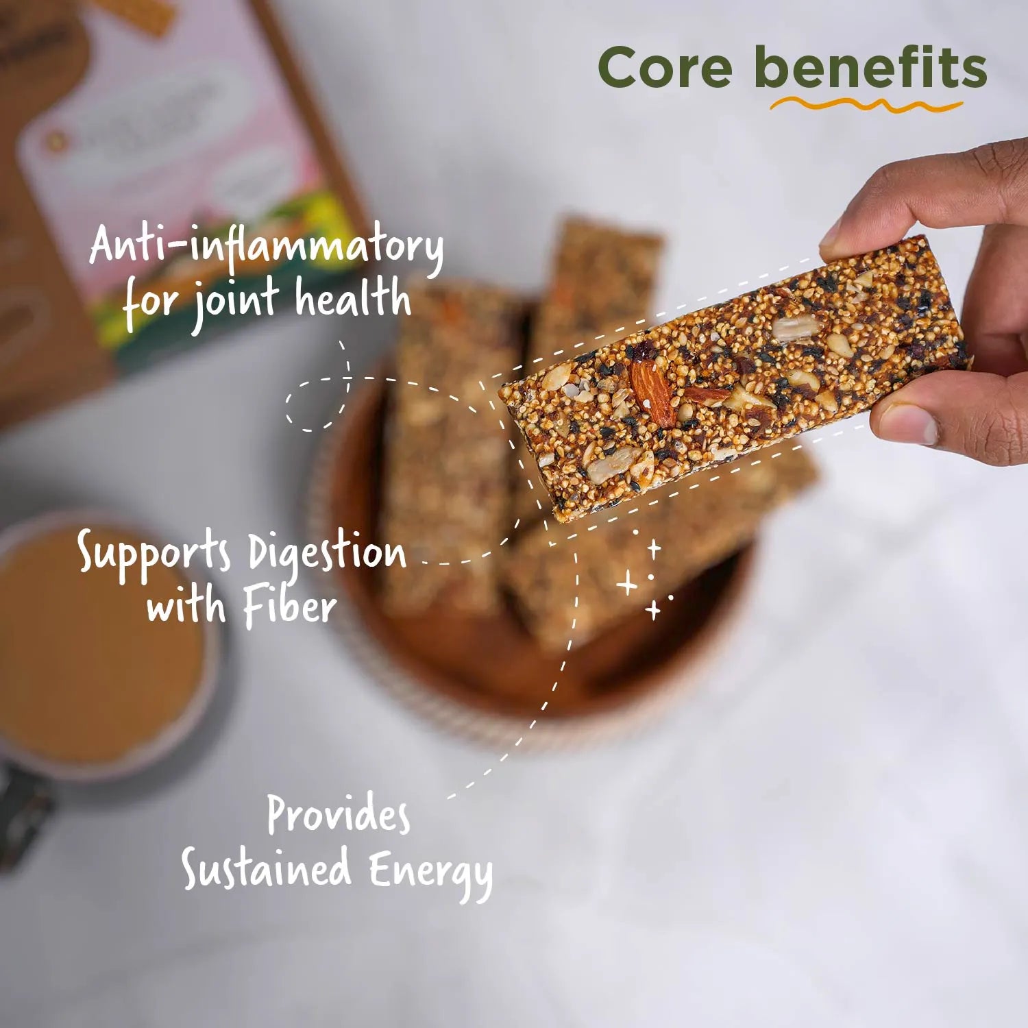 Purchase Dates Almond & Rajgira Nutri-bar Pack Online