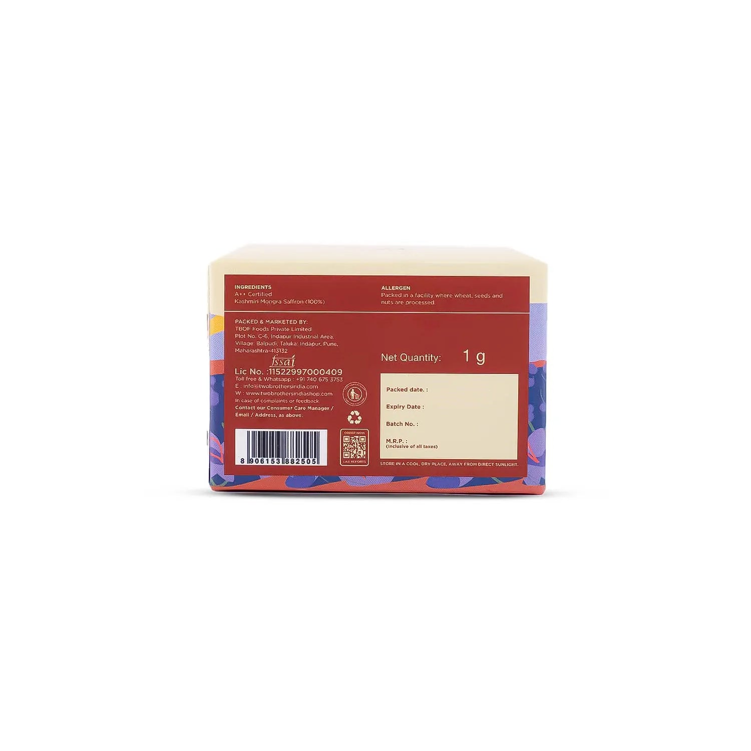 Single Origin Kashmiri Mongra Saffron