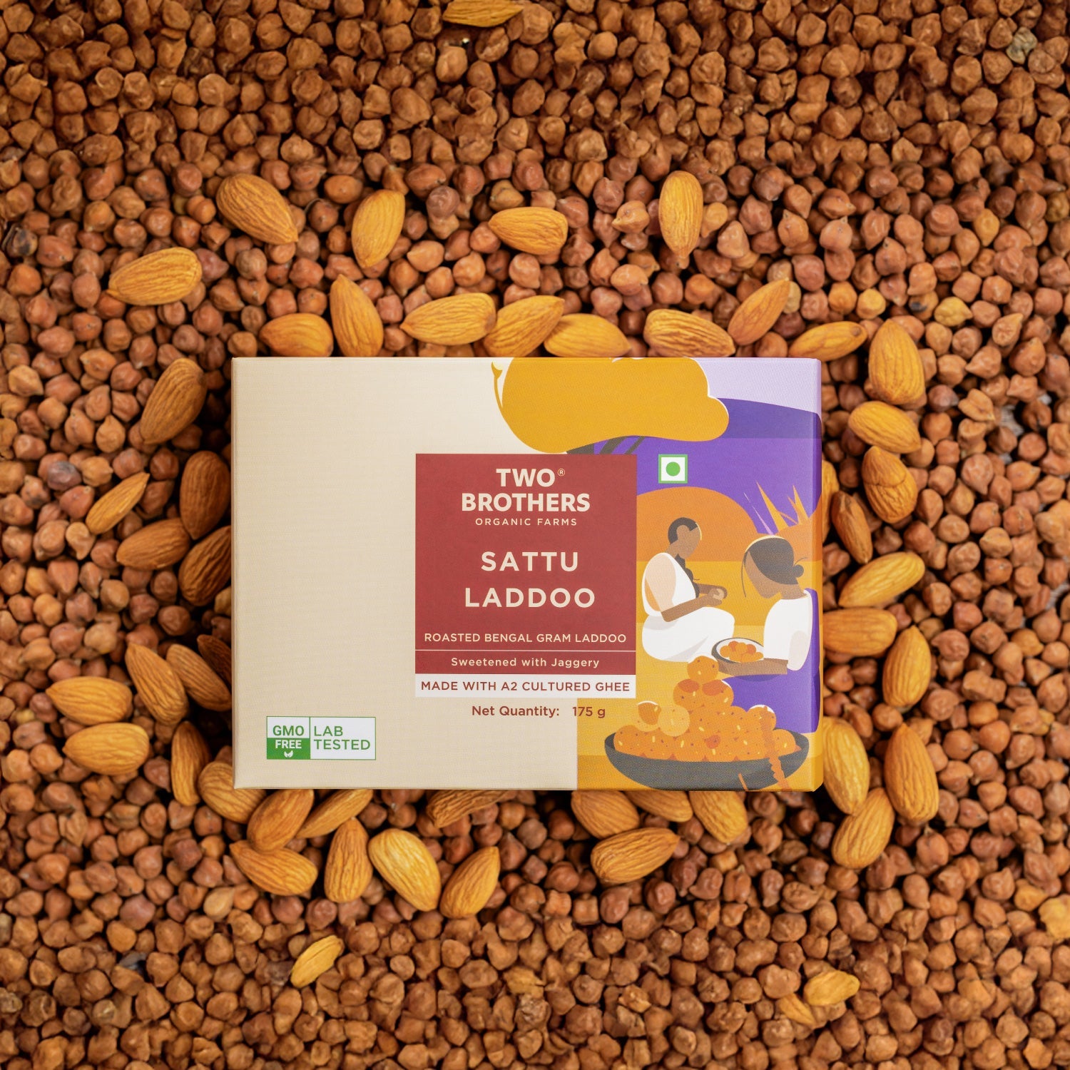 Buy online Sattu and Jaggery Laddoo, No Sugar