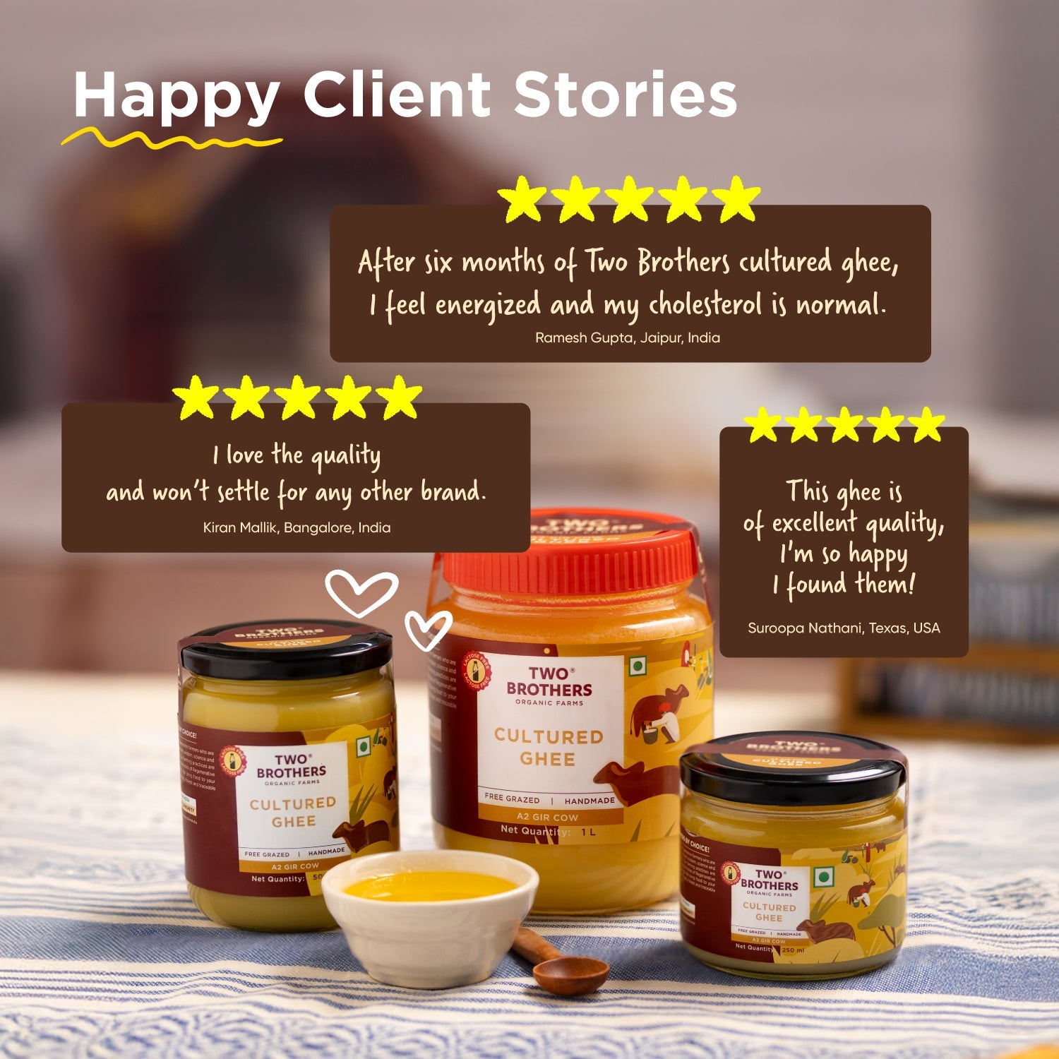 Shop Pure Desi Gir Cow Ghee – A2 Cultured