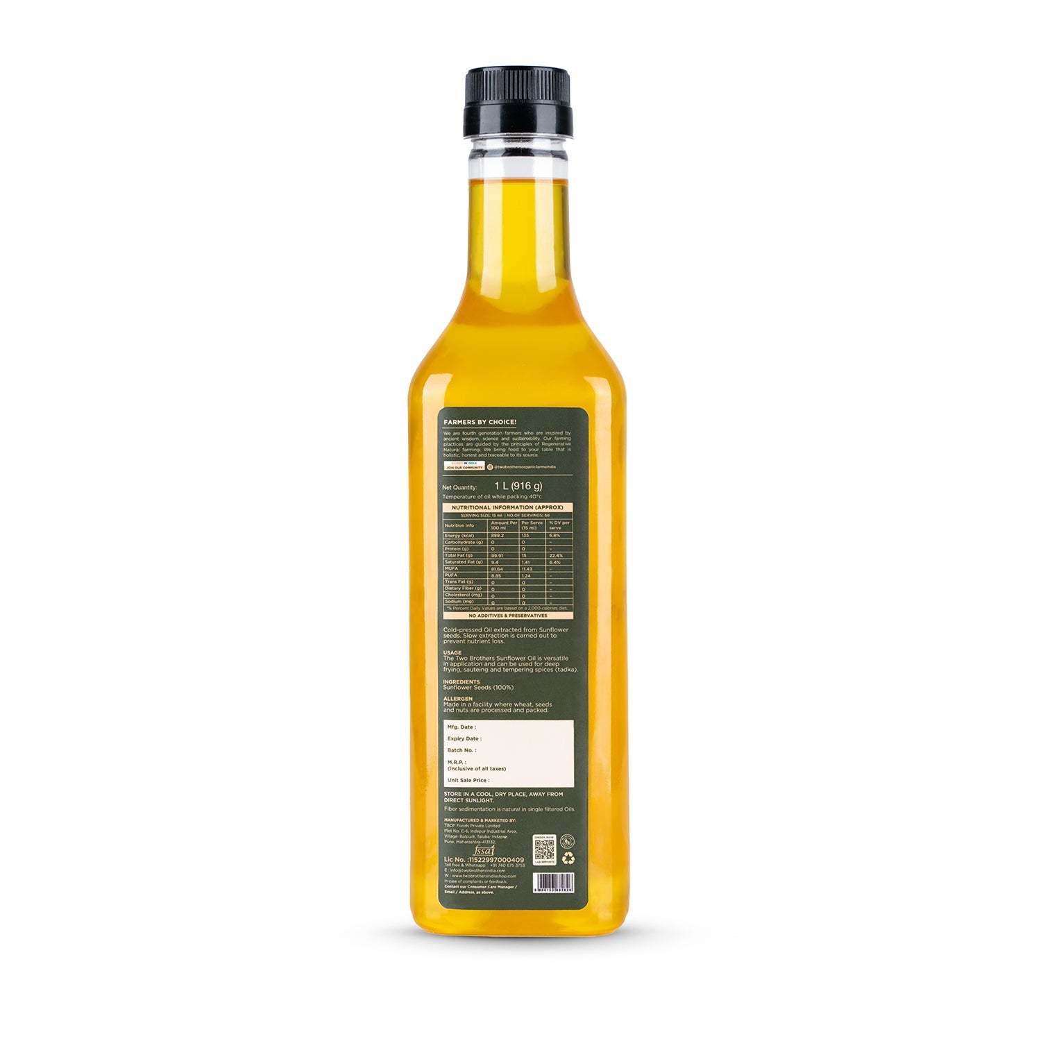 Sunflower Oil I Cold-Pressed