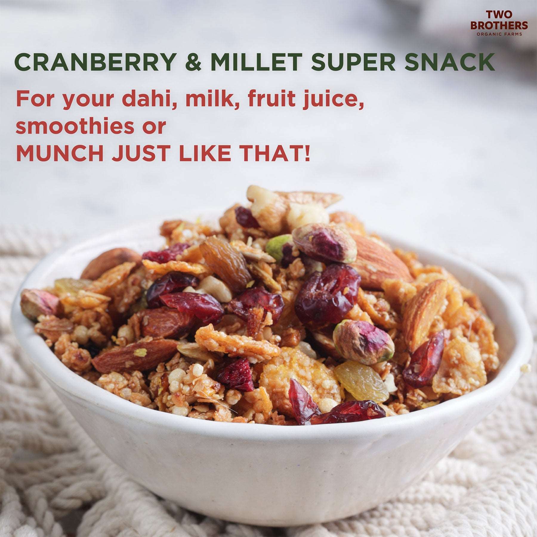 Buy Best Cranberry Millet Super Snack Online