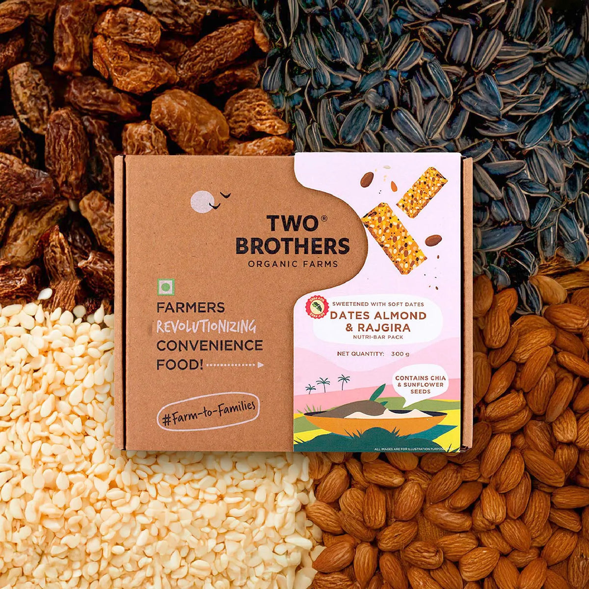 Buy Dates Almond & Rajgira Nutri-bar Pack