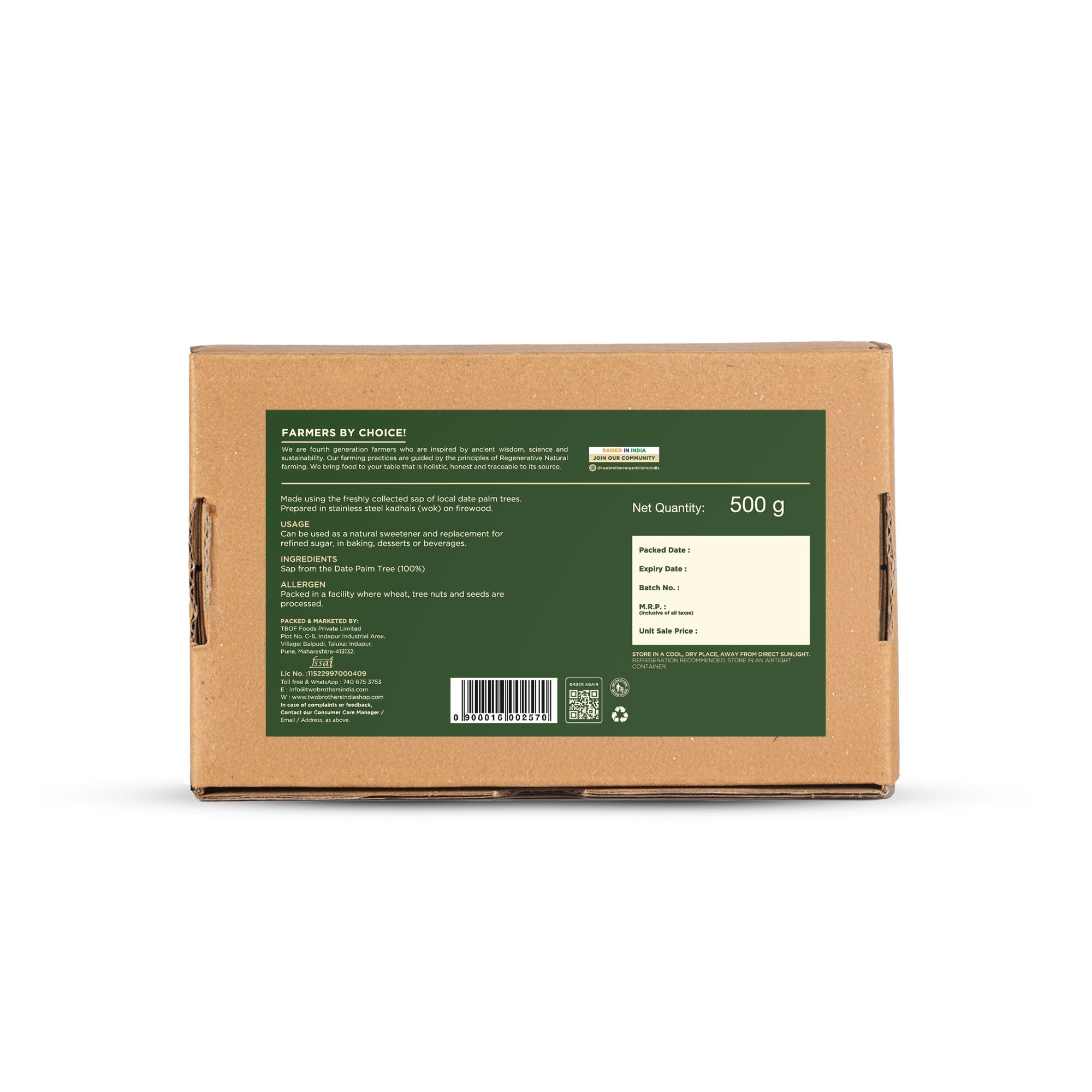Date Palm Jaggery Solid, Pure Date Palm Sap