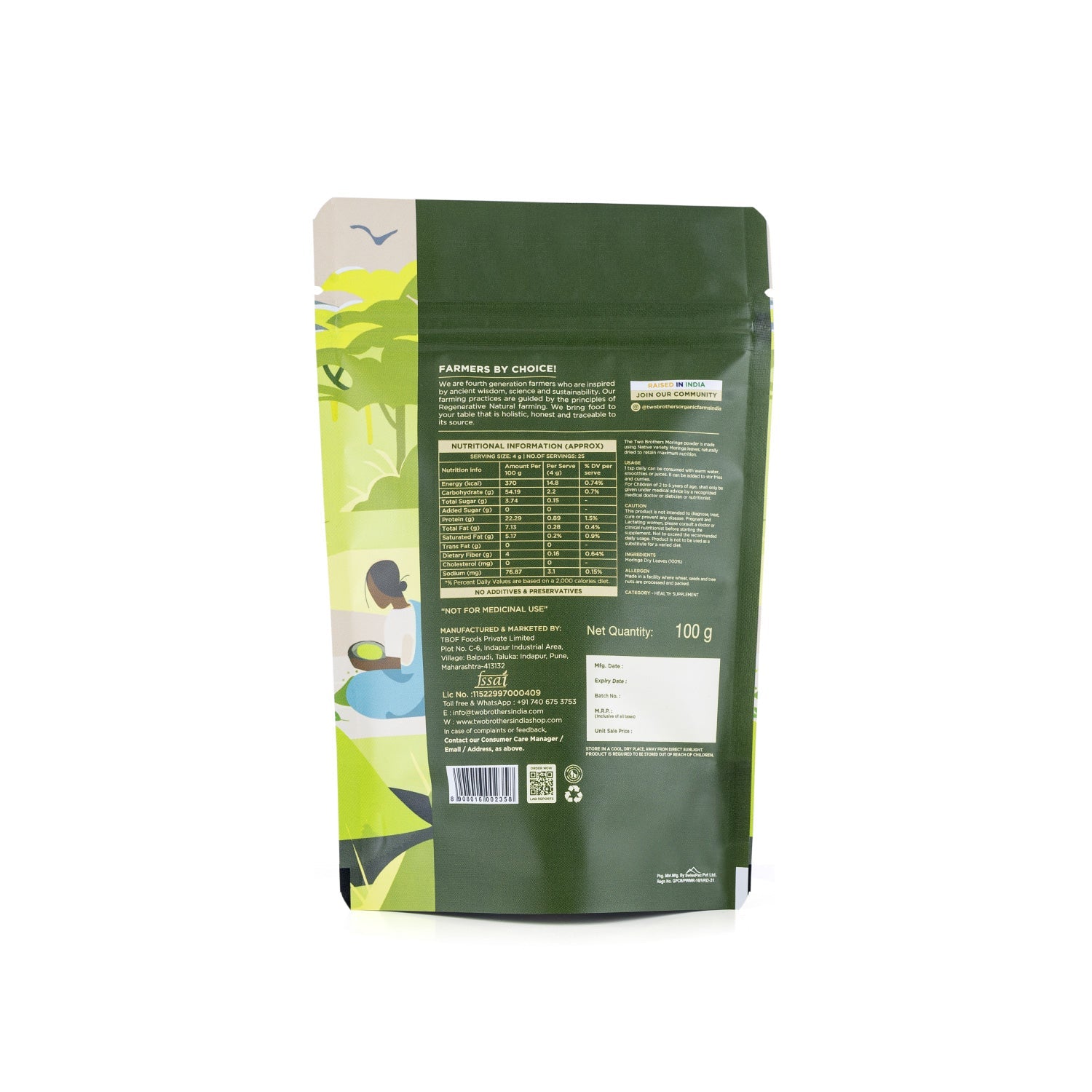 Moringa Powder - FREE GIFT
