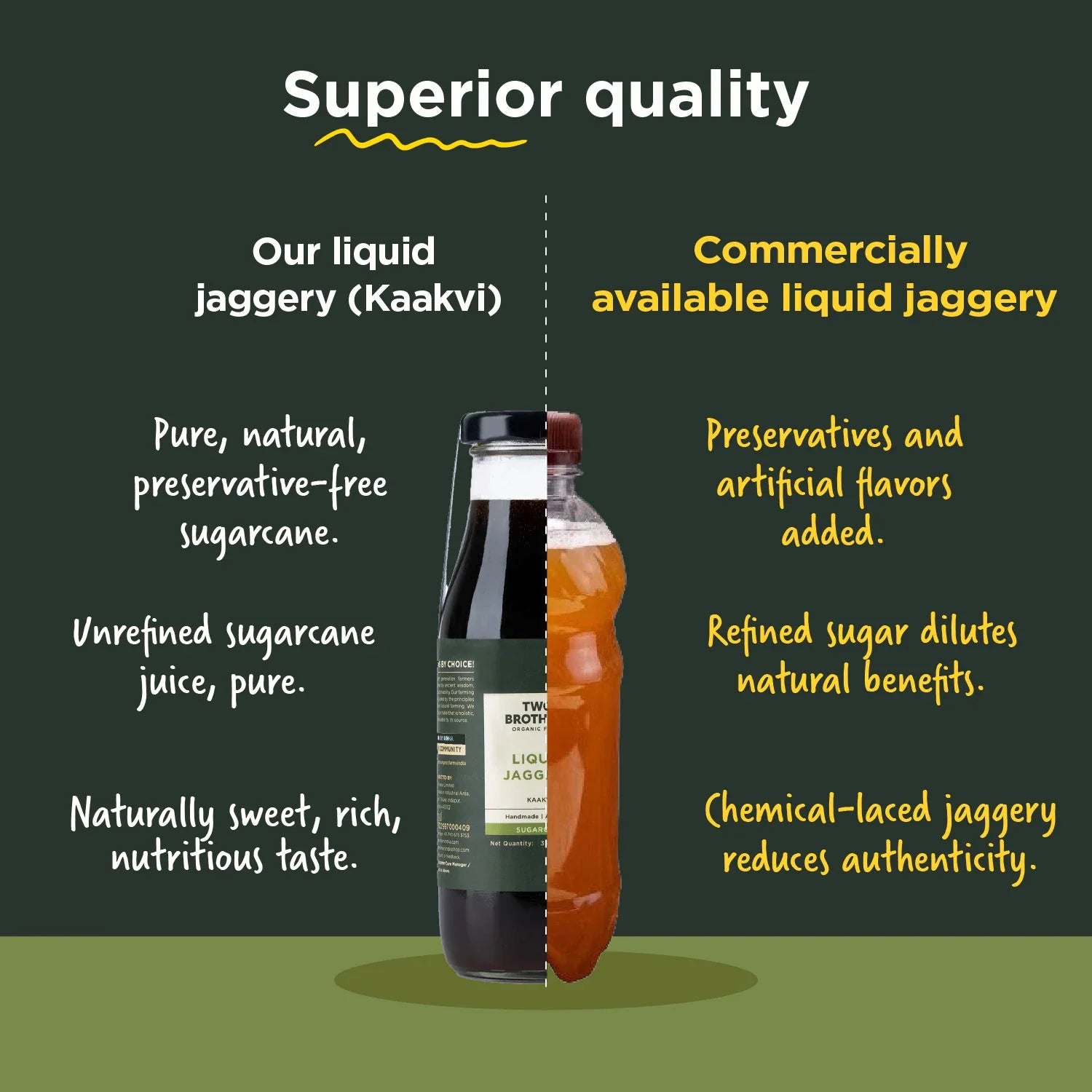 Liquid Sugarcane Jaggery ( Kaakvi)