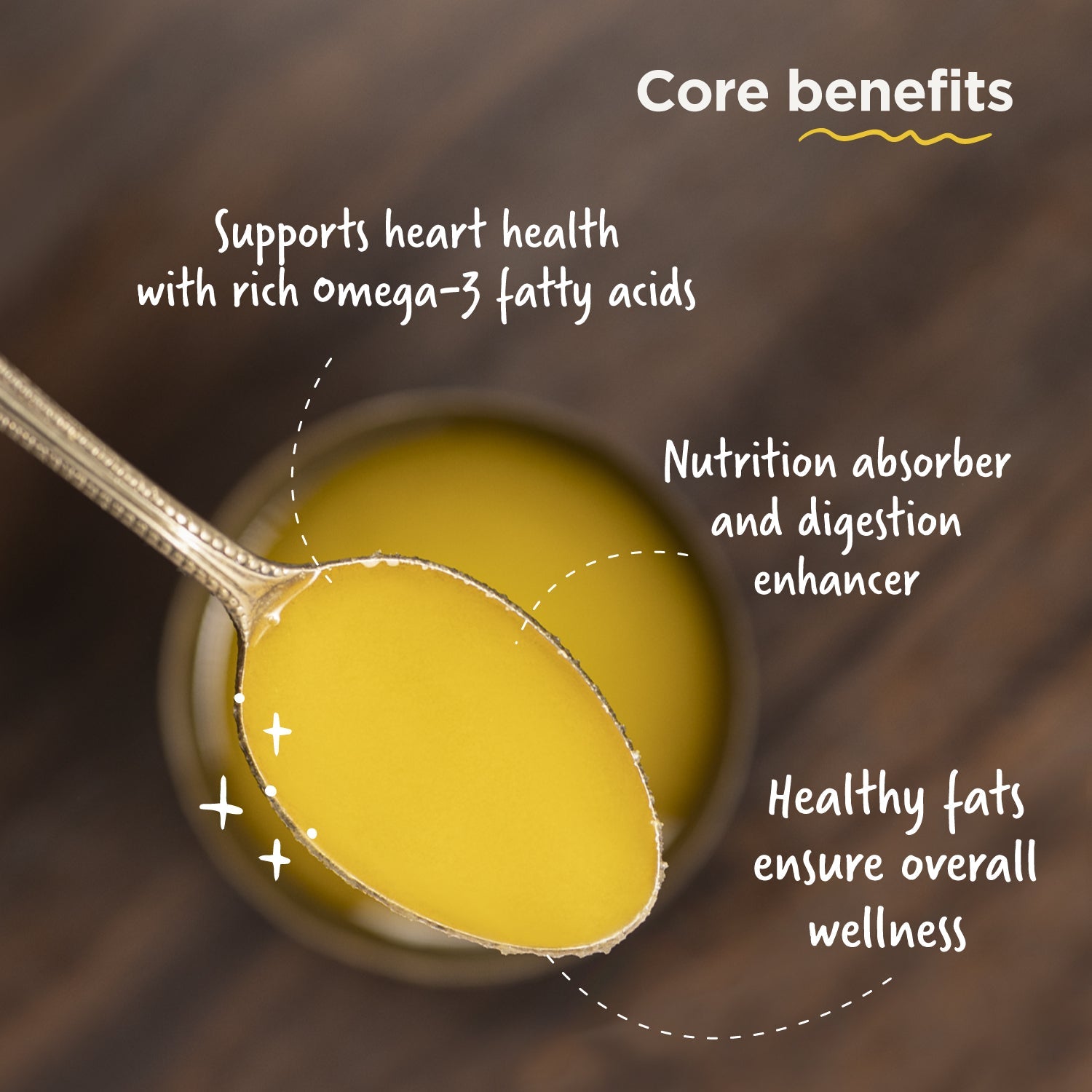 Buy Organic Full Moon, Cultured Ghee, Desi Gir Cow
